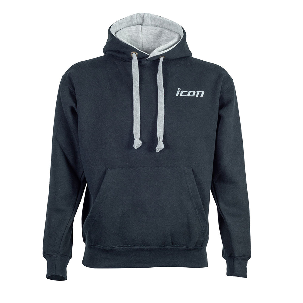 Unisex ICON Embroidered Premium Contrast Hoodie