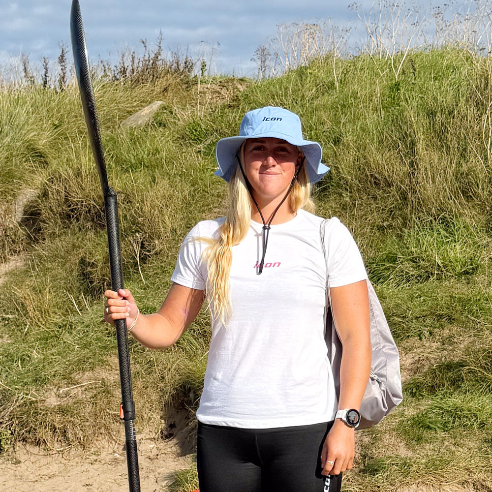 Women's Softstyle® Cotton 'Miss ICON' Surf T-Shirt