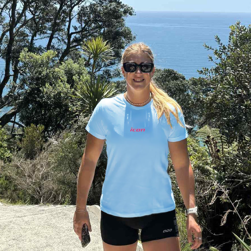 Women's Softstyle® Cotton 'Miss ICON' Surf T-Shirt