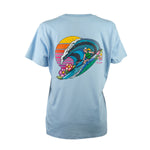 Women's Softstyle® Cotton 'Miss ICON' Surf T-Shirt