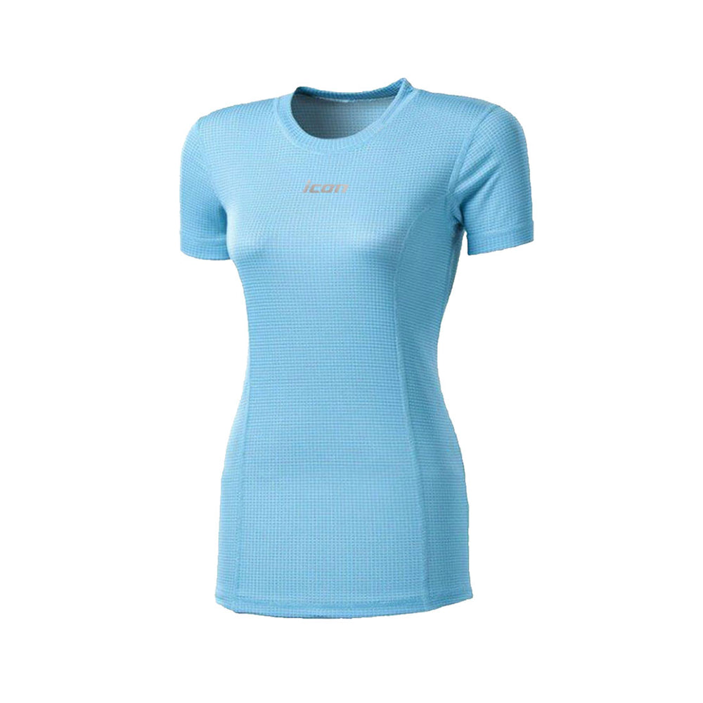 
                
                    Load image into Gallery viewer, Women&amp;#39;s Short Sleeve MicroSense Performance Base Layers
                
            